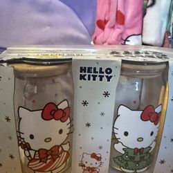 Hello Kitty Christmas  Set Cups
