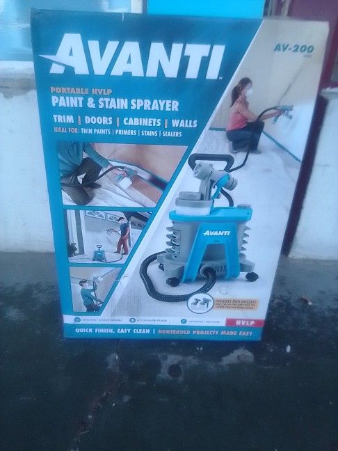 AVANTI AV-200 PAINT AND STAIN SPRAYER