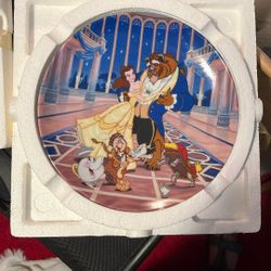 Beauty And The Beast Plate