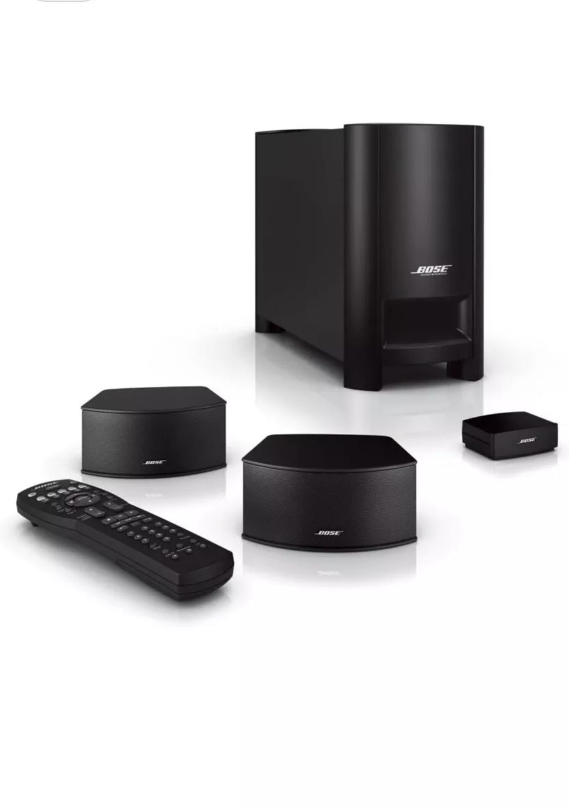 Bose CineMate GS Series II Digital Home Theater Speaker System w/ Stands & Cords