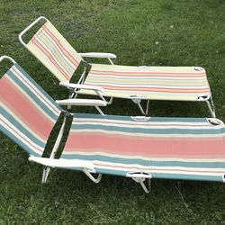 Beach Chair, Foldable {2916}.[Parma]