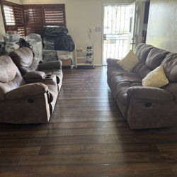 Sofa and Loveseat