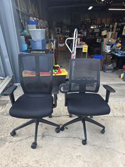 Office desk chairs in excellent condition, $45 per chair