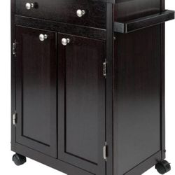 Kitchen Cart Espresso Color 