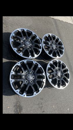 4 - 18x7.5 6x5.5 6x139.7 Stock TRD Tacoma Tundra 4Runner Yukon Tahoe Wheels Rims!!!!