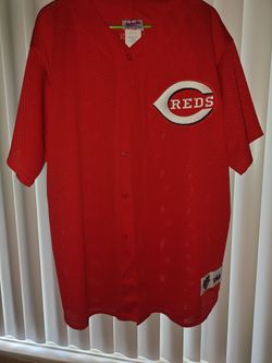 Cincinnati Reds Jersey Griffey Jr Xl Sewn Stitched