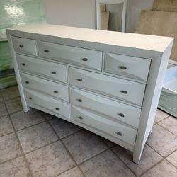 Full Bedroom Set-White With Mattress