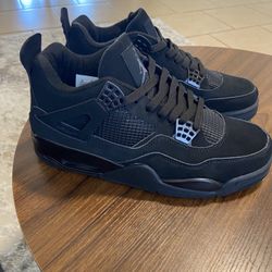 Jordan 4 “Black Cat” Men’s Size 9.5 (New-New)