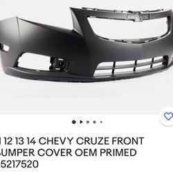 2011-2014 OEM Chevy Cruze Front Bumper 