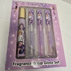 Fragance & Lip Gloss Set K-pop 
