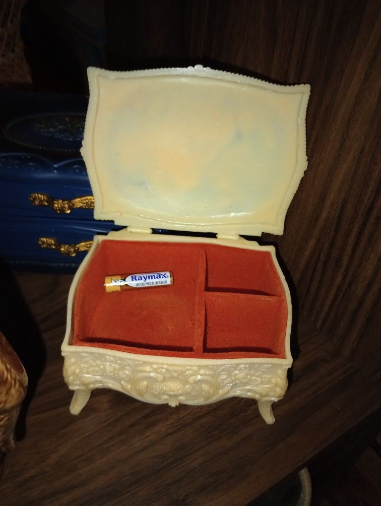 Antique Jewelry Boxes And Chest 