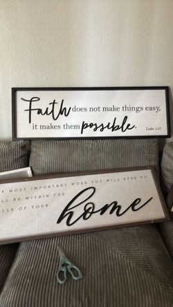Farmhouse Wood Signs