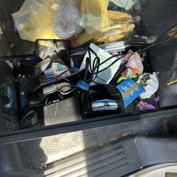 Fish tank with accessories