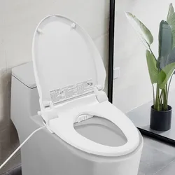 Smart Bidet Toilet Seat with Remote Control Heated Warm Water Wash Dry US | eBay