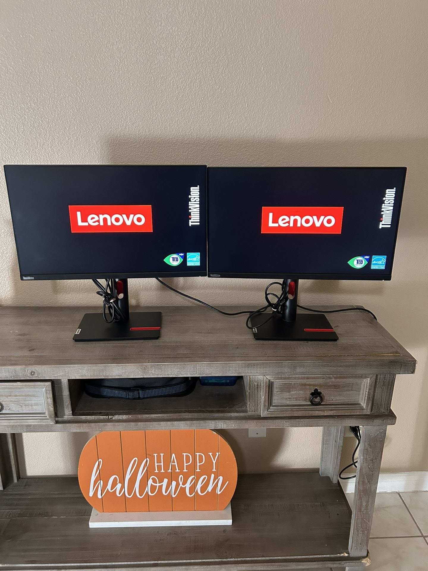 Lenovo 24” Monitors