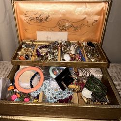 Vintage Lot! Bracelets, earrings, and more treasures