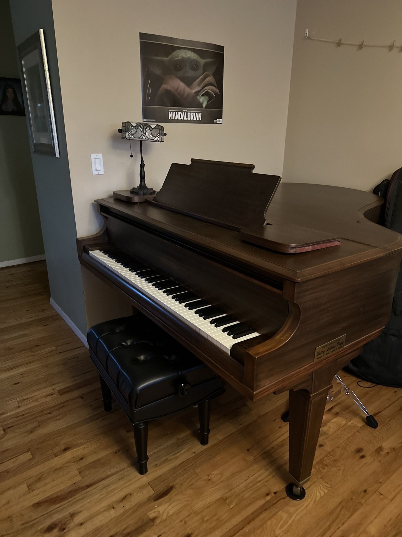 Chickering Baby Grand Piano