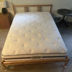 Like New Full Size Beautyrest Mattress (no Frame)
