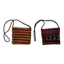 Palestinian Thobe Floral Tatreez Two-Side Shoulder Bag