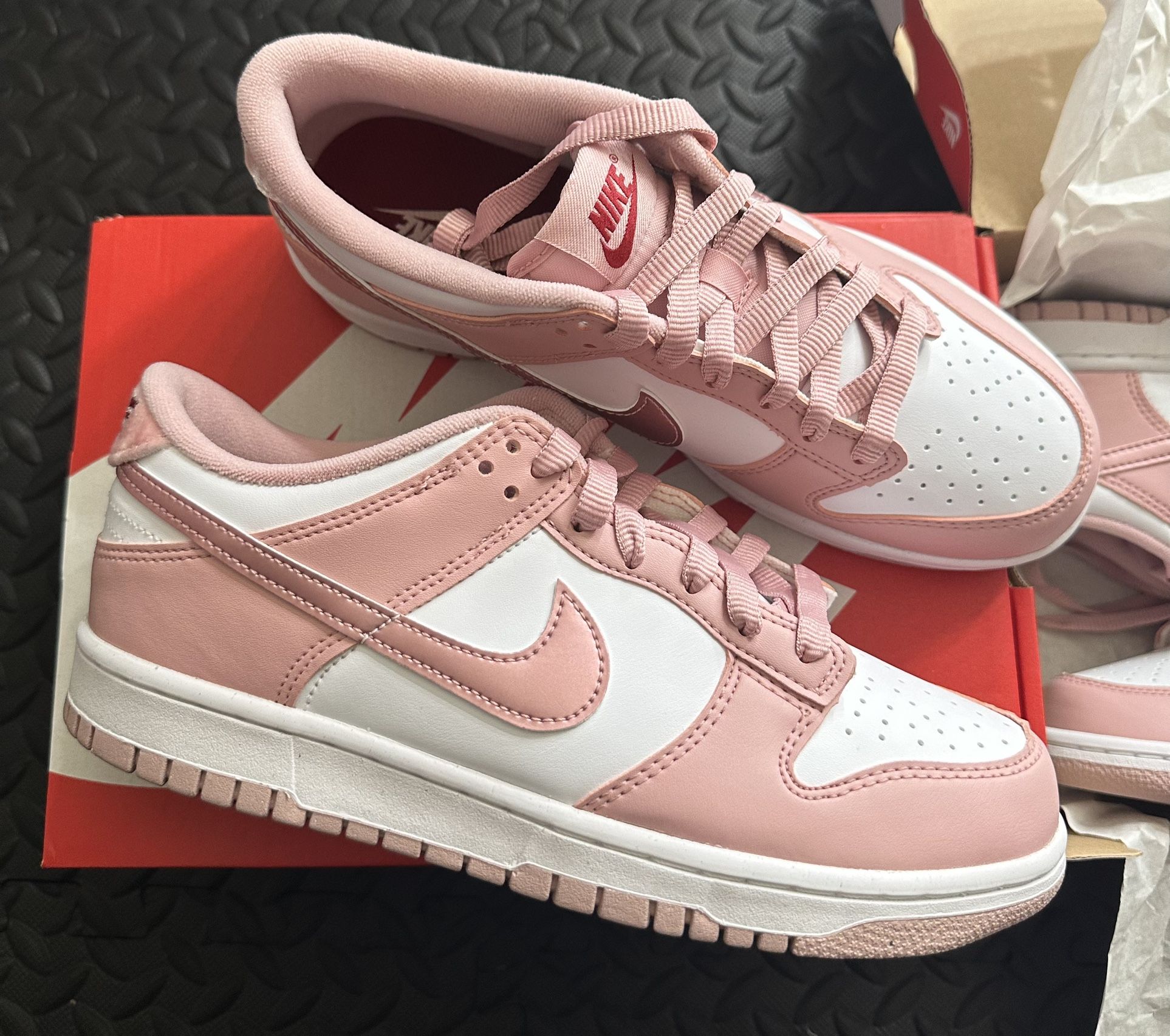 Nike Dunks Pink Glaze Shoes NEW 