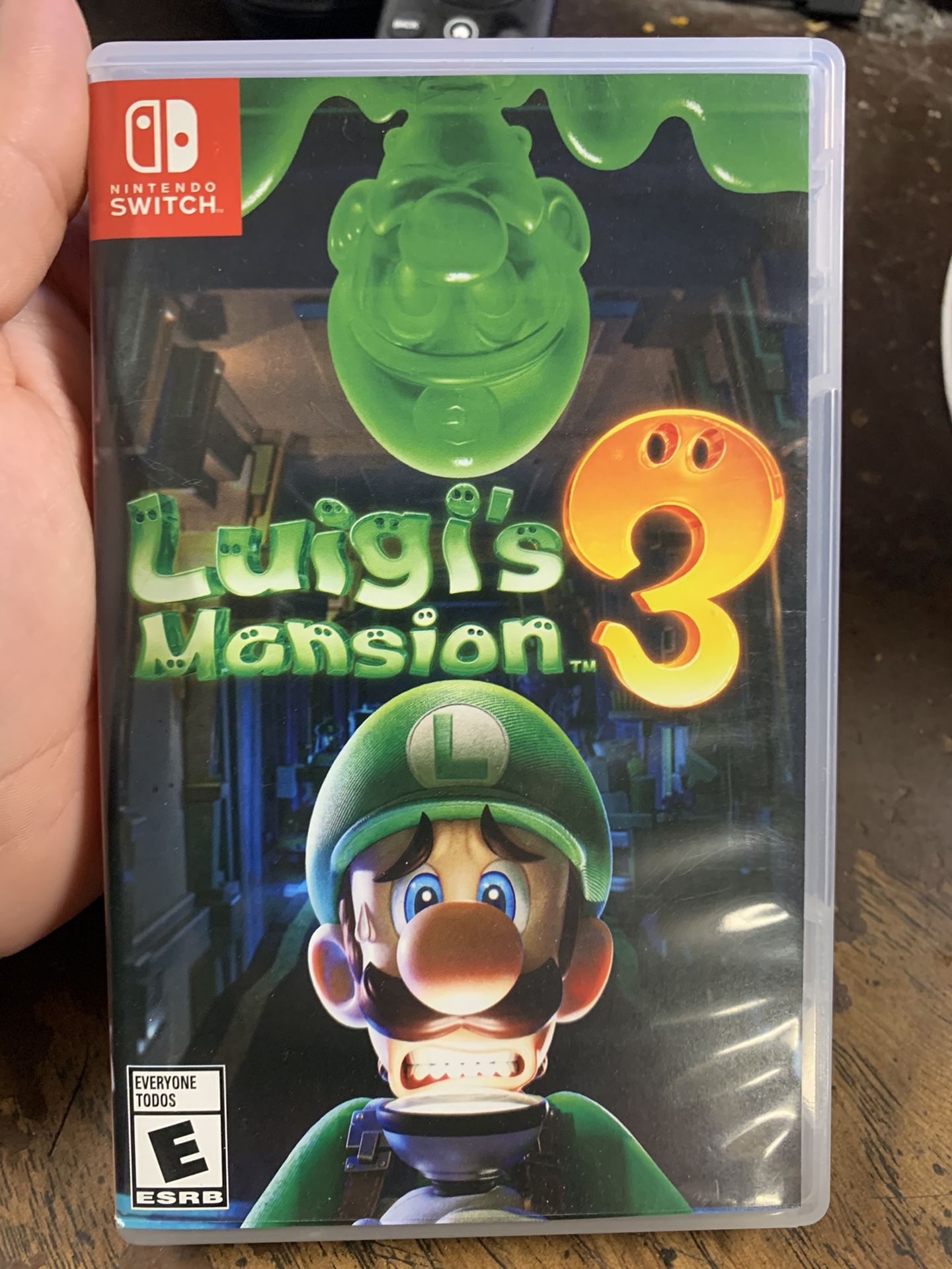 Luigi’s Mansion 3 COVER (No Game, Just The Case)