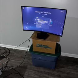 PS5 for sale with Monitor.
