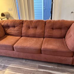 Orange Sofa 