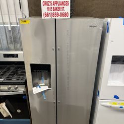 36-inch Wide Counter Depth Side-by-Side Refrigerator - 21 cu. ft.