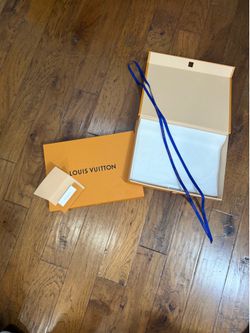 Louis Vuitton boxes, and ribbon set