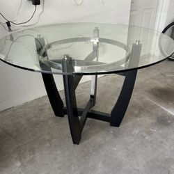 Glass Dining Table
