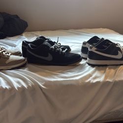 3 Nike Dunks Price Negotiable 
