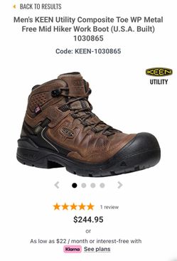 KEEN Utility Composite Toe Mid Hiker Work Boot