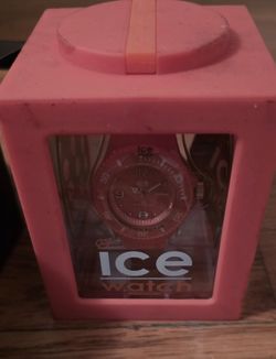 Ice Watch orange Silicone Watch