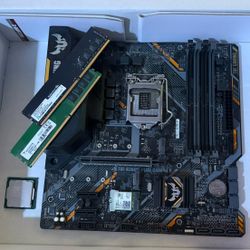 CPU, Motherboard, Ram 