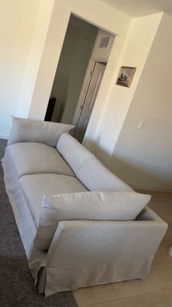 FOUR HANDS Habitat Slipcover Sofa