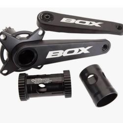 New Box Components One Vector M35 Bike Bicycle Crankset - 35mm x 172.5mm - Black