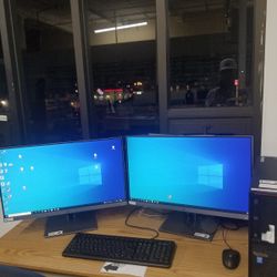 DUO HP 24' WIDE SIMLESS SCREEN MONITOR (T1011)

