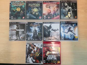 PlayStation 3 Game Lot / PS3 Games – Complete in Box