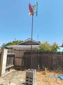 2 Steel Poles (Read Description!)