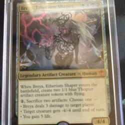 Breya, Etherium Shaper Commander deck EDH Combo Deck With dragon sleeves and deck box