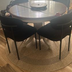 Loved Solid Wood Dining Room Table With Hidden Expansion