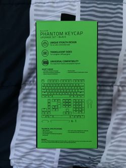 Razer Custom Phantom Keycaps (Black) for Sale in Bellflower, CA - OfferUp