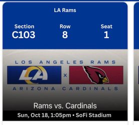 Los Angeles Rams vs Arizona Cardinals