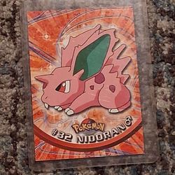 Pokemon 1999 topps #32 nidoran
