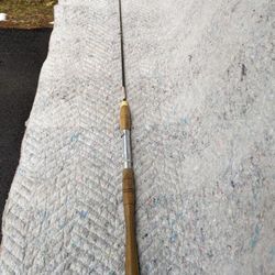 Vintage Kroydon 4' 8-1/2" Boat Fishing Rod w/Wood Handle