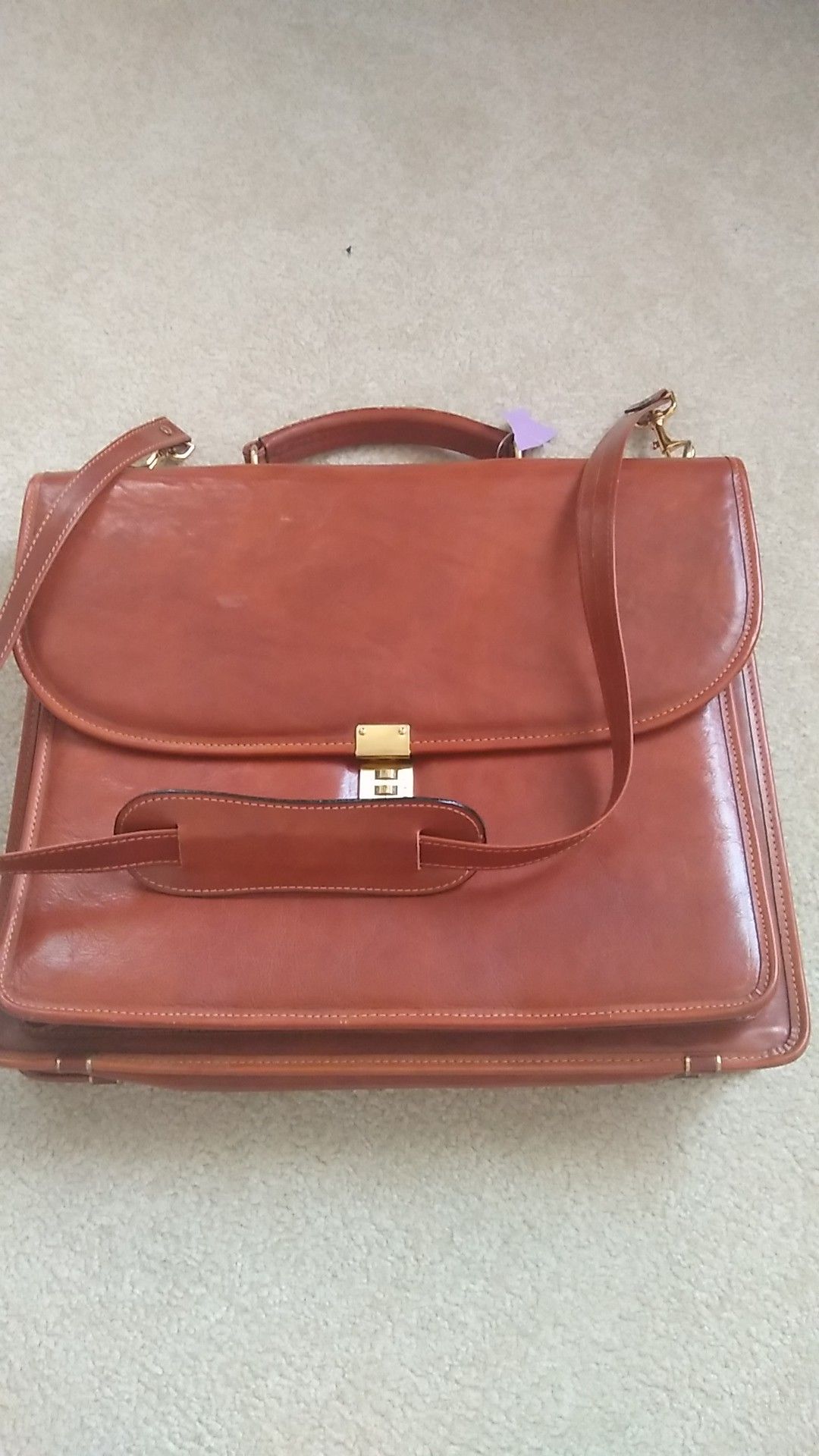 Sage brand briefcase