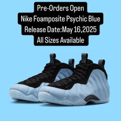 Nike Foamposite Psychic Blue