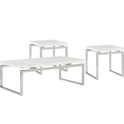 Nerissa Coffee Table And End Tables