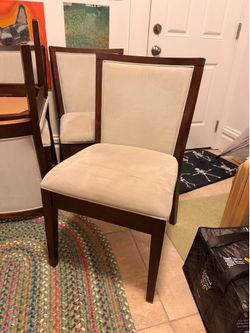 Dining table chairs