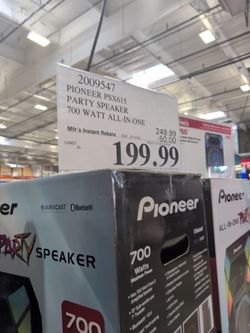 Pioneer party speaker